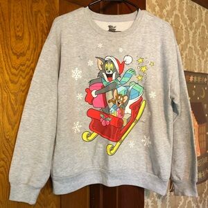 Tom and Jerry Christmas holiday sweater